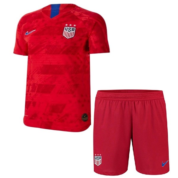 Camiseta Estados Unidos 2ª Niños 2019 Rojo